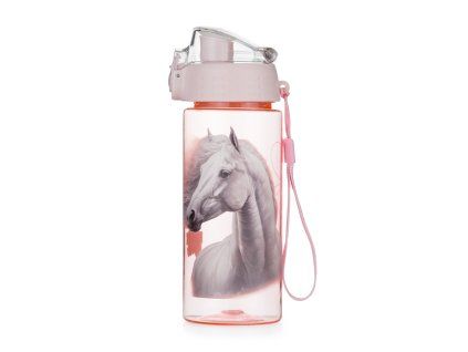 Láhev na pití Oxybag OXY CLICK 500 ml Kůň Romantic Horse Girl