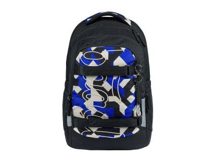Školní batoh Bágl Skate Max Variety černý 31 l