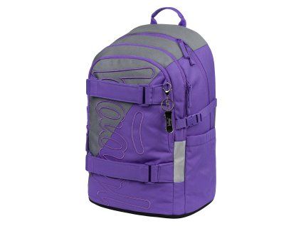 Školní batoh Bágl Skate Dual fialový 25 l