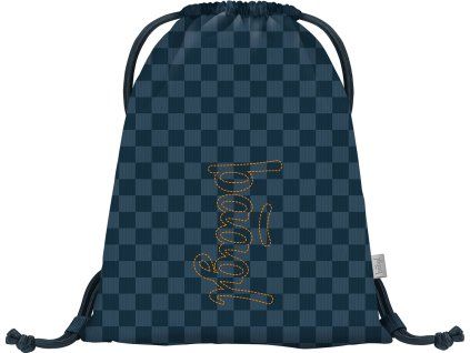 Sáček na přezůvky Baagl Logo SKA modrý 16,5 l 1