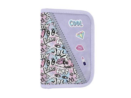 Školní penál Oxybag Funny Girl – 1 patro, 2 chlopně, prázdný