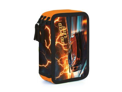 Školní penál třípatrový Oxybag Auto Speed