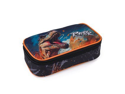Školní penál etue JUMBO OXY – Dino Raptor