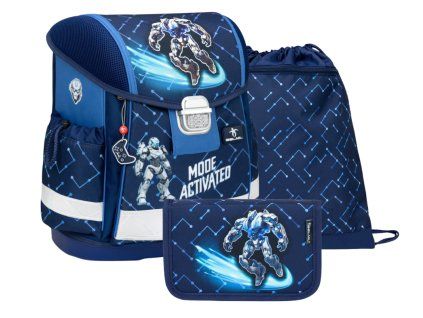 Školní aktovka Belmil Classy 403 13 – Cybernova set (robot)