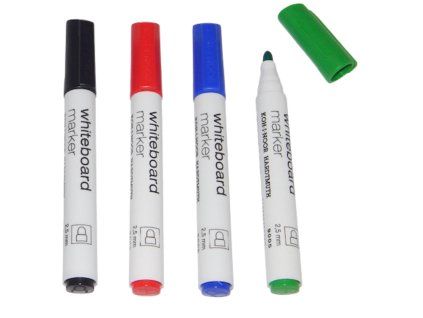 Fixy na tabuli Koh-i-Noor 9005 – stíratelné fixy na whiteboard (souprava)