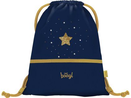 Sáček na přezůvky Baagl Unicorn Gold