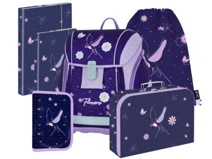 Školní set pro prvňáčky Oxybag Premium Light Flowers – set 6 ks