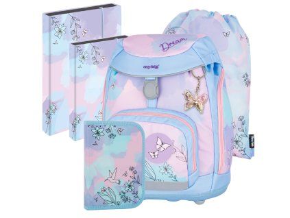 Školní set pro prvňáčky Oxybag OXY SHERPY Kolibřík – 5dílný set