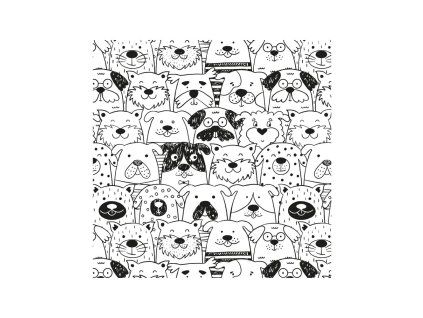 Ubrus do výtvarné výchovy Pets 65 × 50 cm