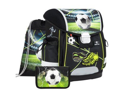Školní aktovka Belmil Classy Champion’s Kick 403 13 – 3dílný set