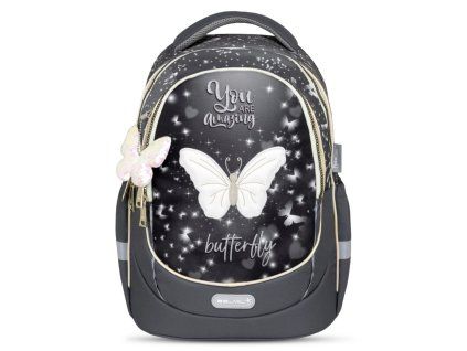 Školní batoh Belmil Leisure Plus Starlight Butterfly