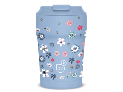 Termohrnek Ars Una Pearl Blossom Blue 350 ml