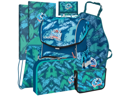 Školní aktovka Stil Iceboy – velký set 9 dílů