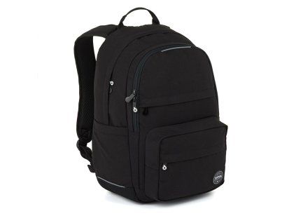 Studentský batoh Topgal SANY 26043 černý minimalistický 30 l pro ZŠ a SŠ