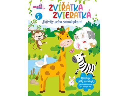 Aktivity se samolepkami Zvířátka 5+