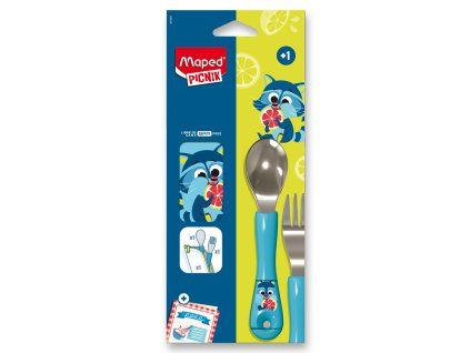 Příbor Maped Miniz Raccoon 2 ks