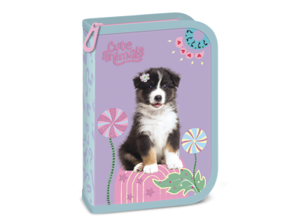 Školní penál Ars Una Cute Animals Aussie plněný