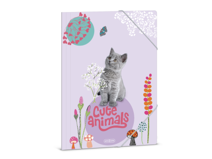 Složka na sešity A4 Ars Una Cute Animals – kotě