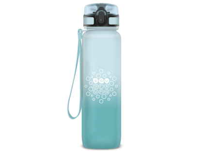 Láhev na pití Ars Una motivační Ice Blue 1000 ml