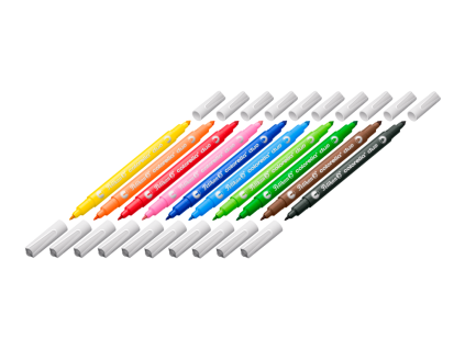 Fixy oboustranné Pelikan Colorella Duo 10 ks 3