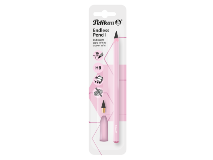 Nekonečná tužka Pelikan grafitová růžová