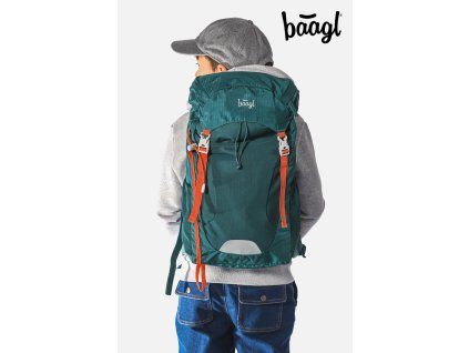Batoh Baagl Tracker Verde – lehký outdoorový batoh 14 l