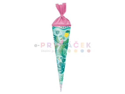 Školní kornout Herlitz Tropický papoušek 35 cm