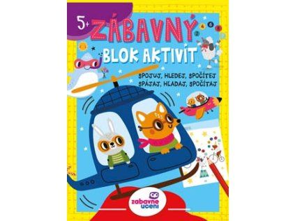 Zábavný blok aktivit 5+ – logické úkoly pro děti