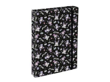 Desky na školní sešity A4 Jumbo Kuromi Black