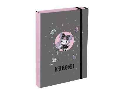 Desky na školní sešity A4 Jumbo Kuromi Grey