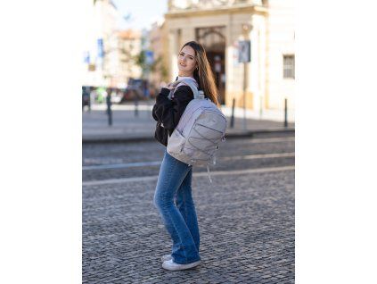 Studentský batoh Baggo Tweeny Pinklet 23 l
