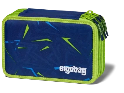 Školní penál Ergobag Maxi Pencil Case Front RunBear s výbavou