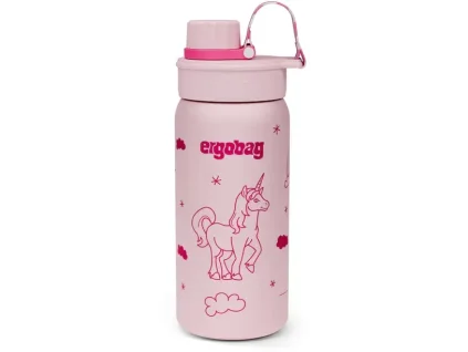 Nerezová láhev Ergobag Unicorn 500 ml – odolná dětská láhev