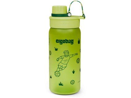 Láhev na pití Ergobag Soccer 550 ml – zelená dětská tritanová láhev