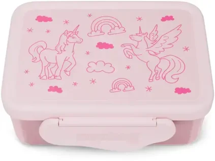 Nerezový svačinový box Ergobag Stainless Steel Lunchbox Unicorn