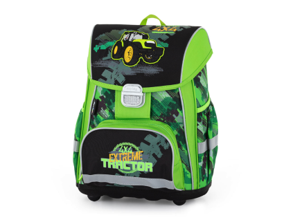 Školní aktovka PREMIUM Traktor – ergonomická aktovka pro 1. a 2. třídu
