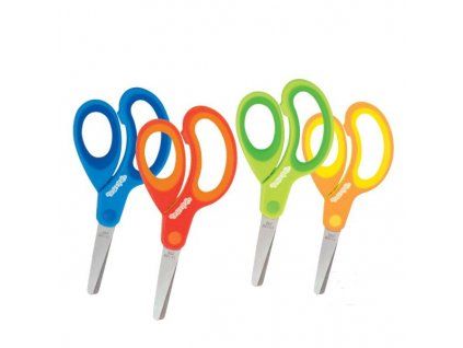 Dětské nůžky Colorino 13cm s gumovou rukojetí