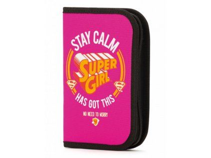 Baagl školní penál – Supergirl Stay Calm