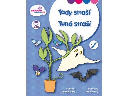 Kreativní omalovánky - Tady straší