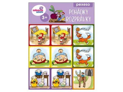 Zábavné učení Pexeso - Pohádky