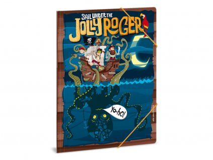 Ars Una Složka na sešity Pirát Jolly Roger A4
