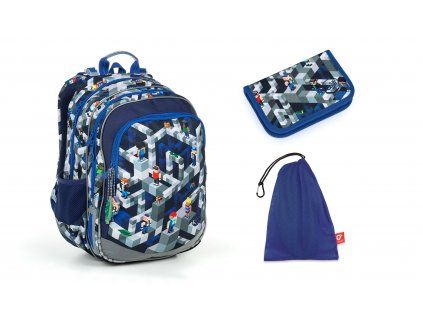 Školní batoh Topgal ELLY 19014 - SET MEDIUM