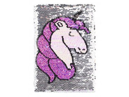 Notes flitrový Unicorn A5