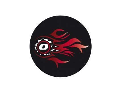 Sada samolepek Nikidom Roller Wheel Stickers Fire