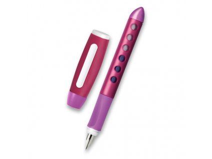 Bombičkové pero Faber-Castell Scribolino – malinové, pro praváky