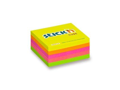 Samolepicí bloček Hopax Stick'n Neon Notes 51 × 51 mm – 250 listů
