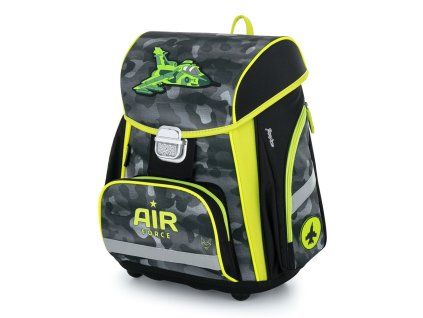 Školní aktovka Oxybag PREMIUM pro prvňáčky Stíhačka