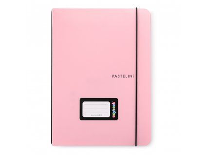 Sešit s vyměnitelnou náplní Oxybook 544 PASTELINI růžová