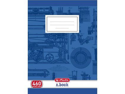 Školní sešit 460-  A4/60 listů, čistý