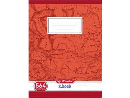 Školní sešit 564 - A5/60 listů, linka s okrajem